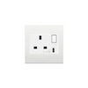 مقبس واحد 13 أمبير مع منفذ USB